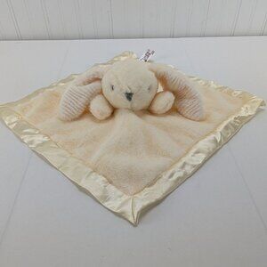 Linzy Baby Yellow Bunny Rabbit Lovey Security Blanket Plush Satin All Ages